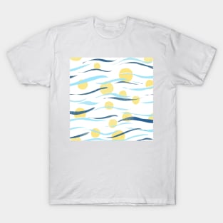 Wavy Pattern T-Shirt